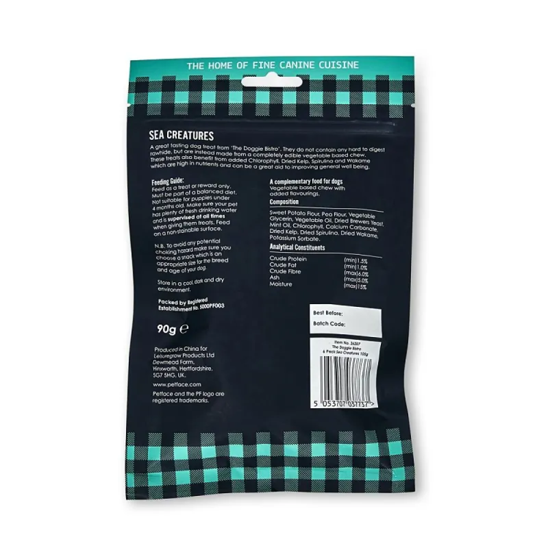 Petface Doggie Bistro Sea Creatures 6 pack-2